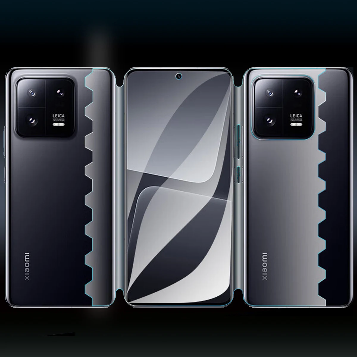 2 قطعة 360 ° كامل الجسم غطاء حامي الشاشة ل Xiaomi...