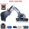 Kabolite K970 100S Pro 1/14 RC Hydraulic Excavator RTR Construction Digger Machine Smoke Remote Control Model for Adult TH20209 3