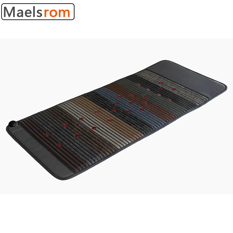 Multi Layers Far Infrared Pemf Field Biophoton Therapy Riscaldamento Chakra Pulsato Magnetic Gemstone Materasso Pad E Cuscino Per Massaggio