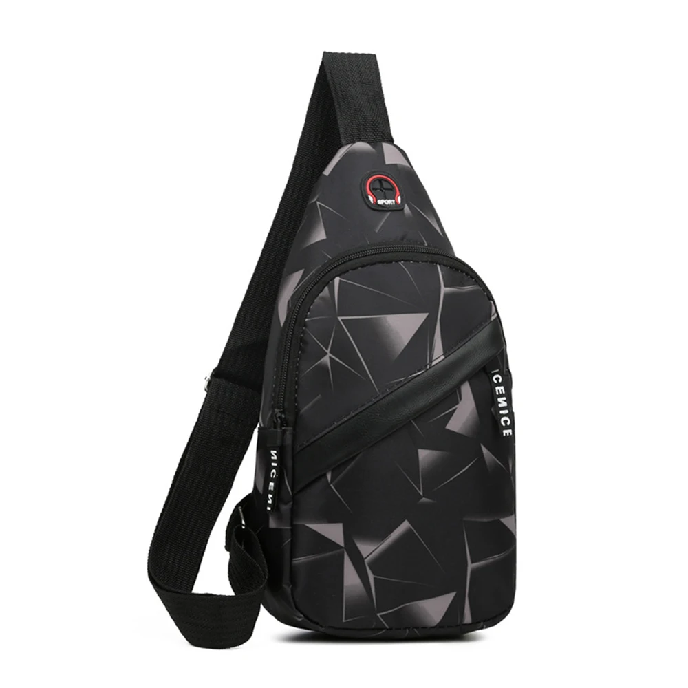 Shoulder Crossbody Bag For Men Short Travel Messenger Chest Bag Light Outdoor Sport Recreation Lovers Single Shoulder Bag