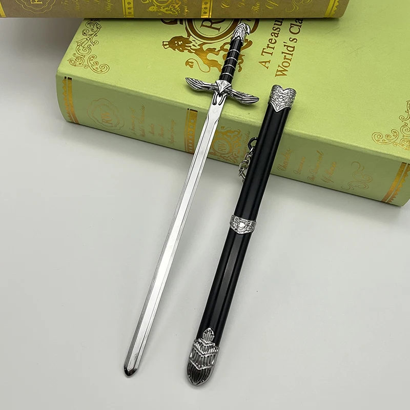 22cm Sword of Altaïr Assassin's AC Creed Game Peripherals Metal Medieval Weapon Model 1:6 Equipment Home Ornament Collection Toy