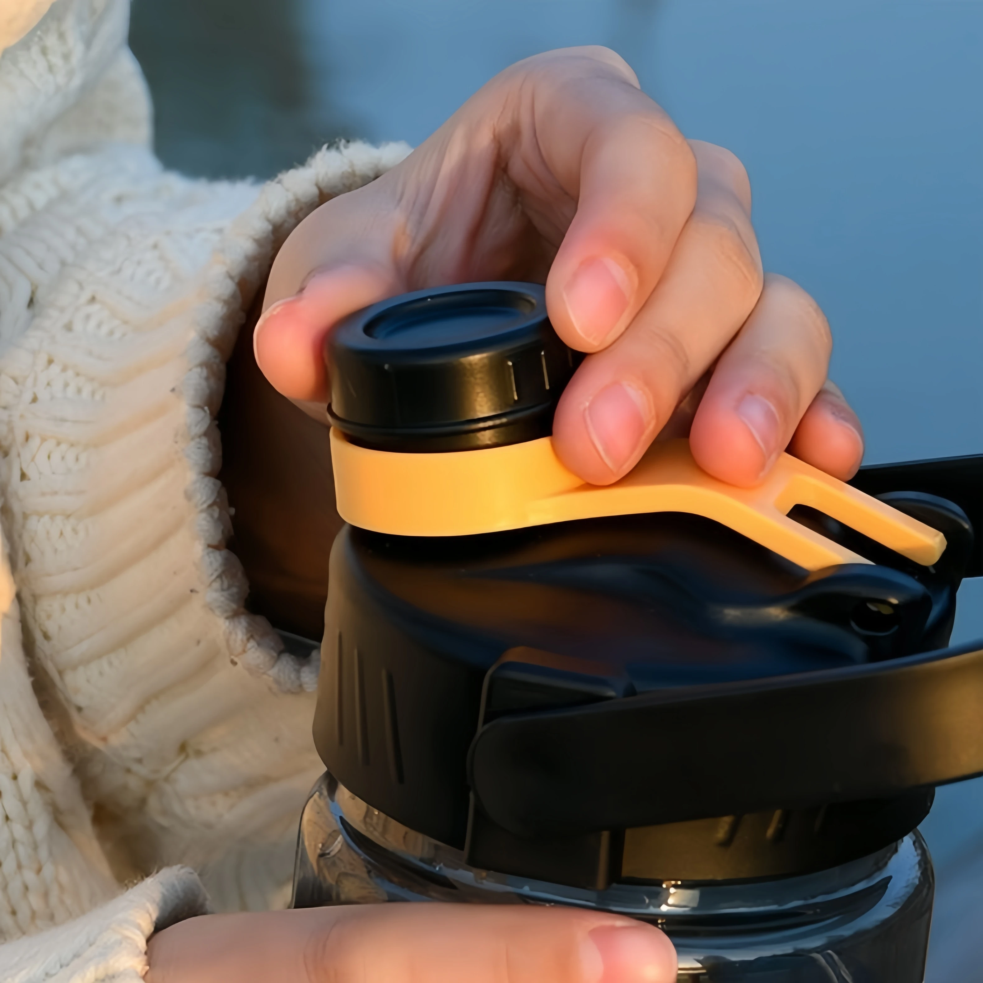 1500ml Sports Water Bottle with Straw 3