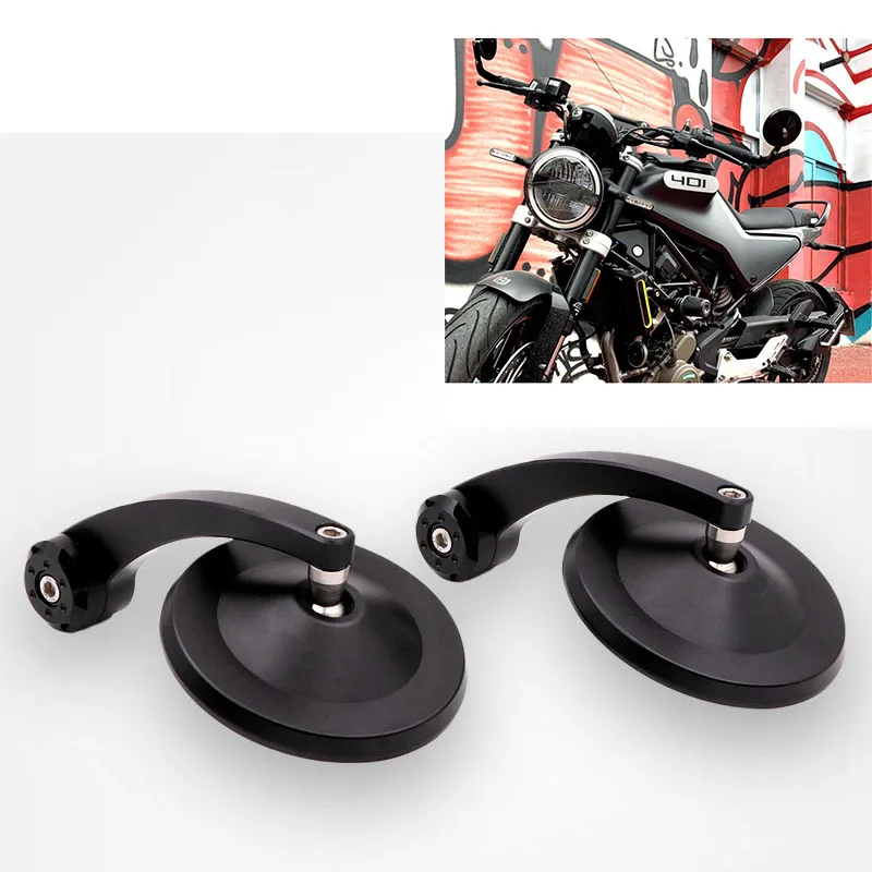 Мотоциклетное зеркало заднего вида для Honda Husqvarna Svartpilen/Vitpilen 401 мотоциклетное зеркало на руль универсальные аксессуары для мотоциклов