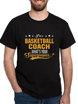 Basketball Coach 163062 funny Men’s Short Sleeve Graphic T-shirt Collection black 1