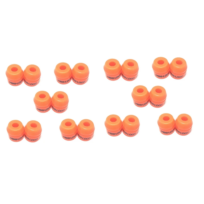 

10X Minilogo Skateboard Shock Absorber 94A Rebound Polyurethane Pad Skate Board Skating Deck Truck Steering Pad