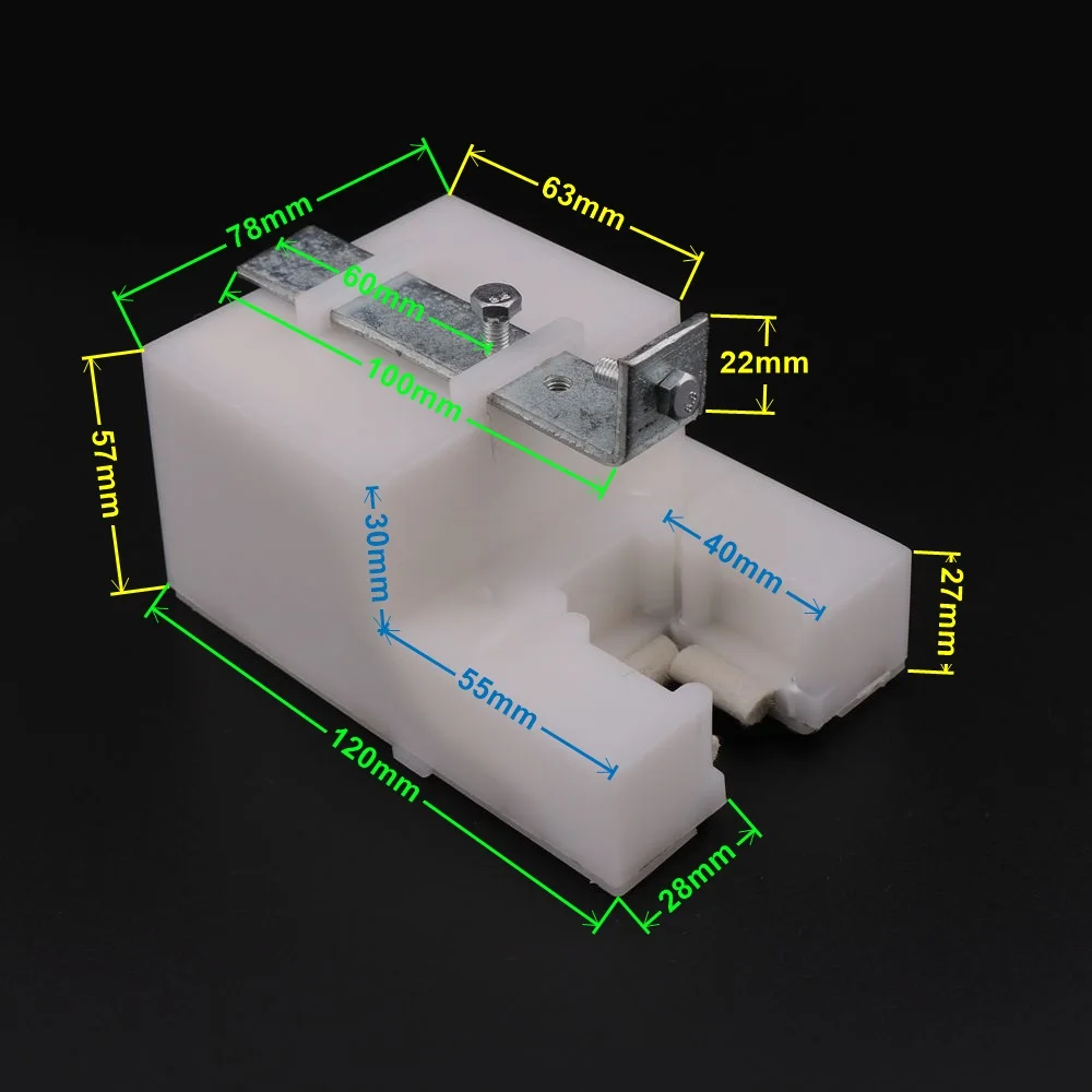 Elevator oil cup oil box Elevator guide rail lubrication 1pcs Applicable to KONE kettle With iron plate elevator parts