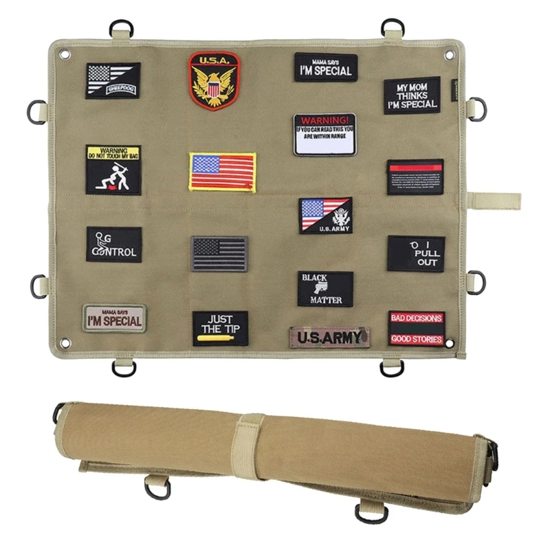 Patch Display Morale Patch Holder Board Display Wall Door Hanging