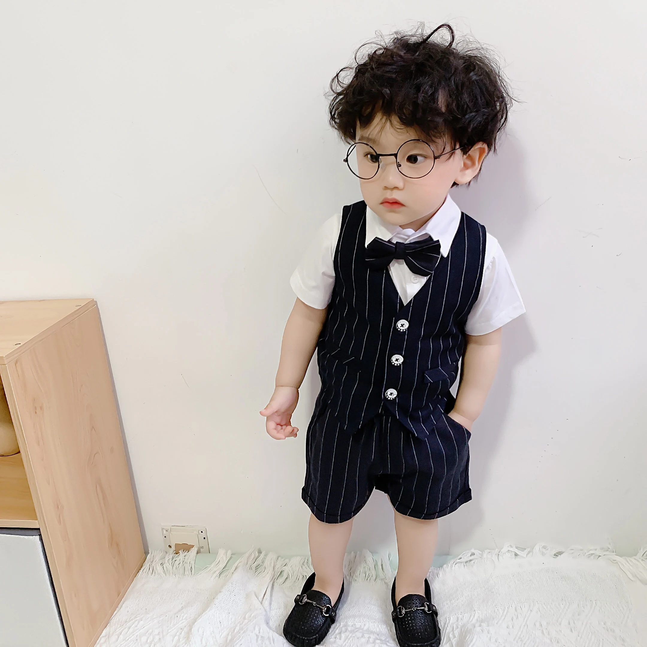 YATFIML Baby Clothes Boys suits for wedding Kids British Wind Birthday Dress  Boygentleman suit Children clothing - OnshopDeals.Com