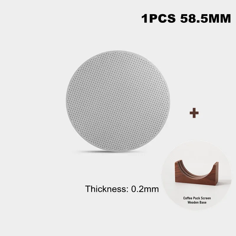 Enhanced Stainless Steel Coffee Puck Screen