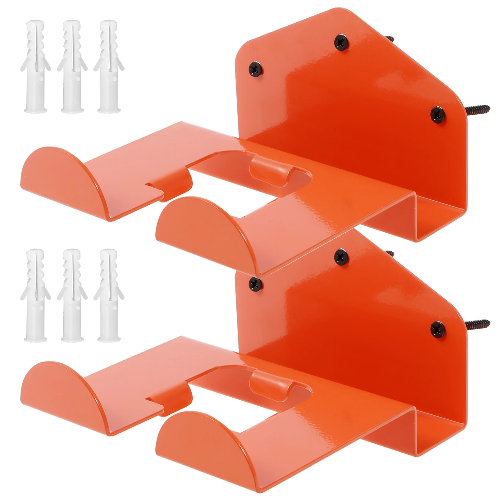 Wall Mounted Weed Trimmer Rack 1/2Pcs Steel Weed Whacker Holder For Grass Trimmer Garden Tool tool storage rack