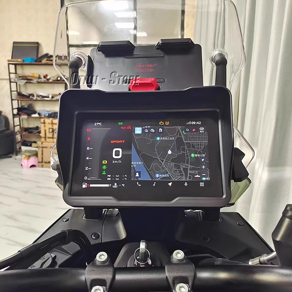 CFMOTO 800 MT 800MT Explore 2023 2024 2025 계기판 커버 보호대 대시보드 햇빛 가리개 커버 오토바이 눈부심 방지 커버