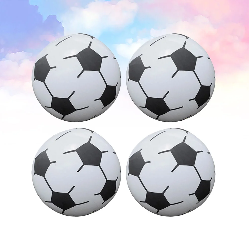 4pcs Kid Toy Balls Small Beach Balls Bulk Party Beach Toys Bulk Beach
