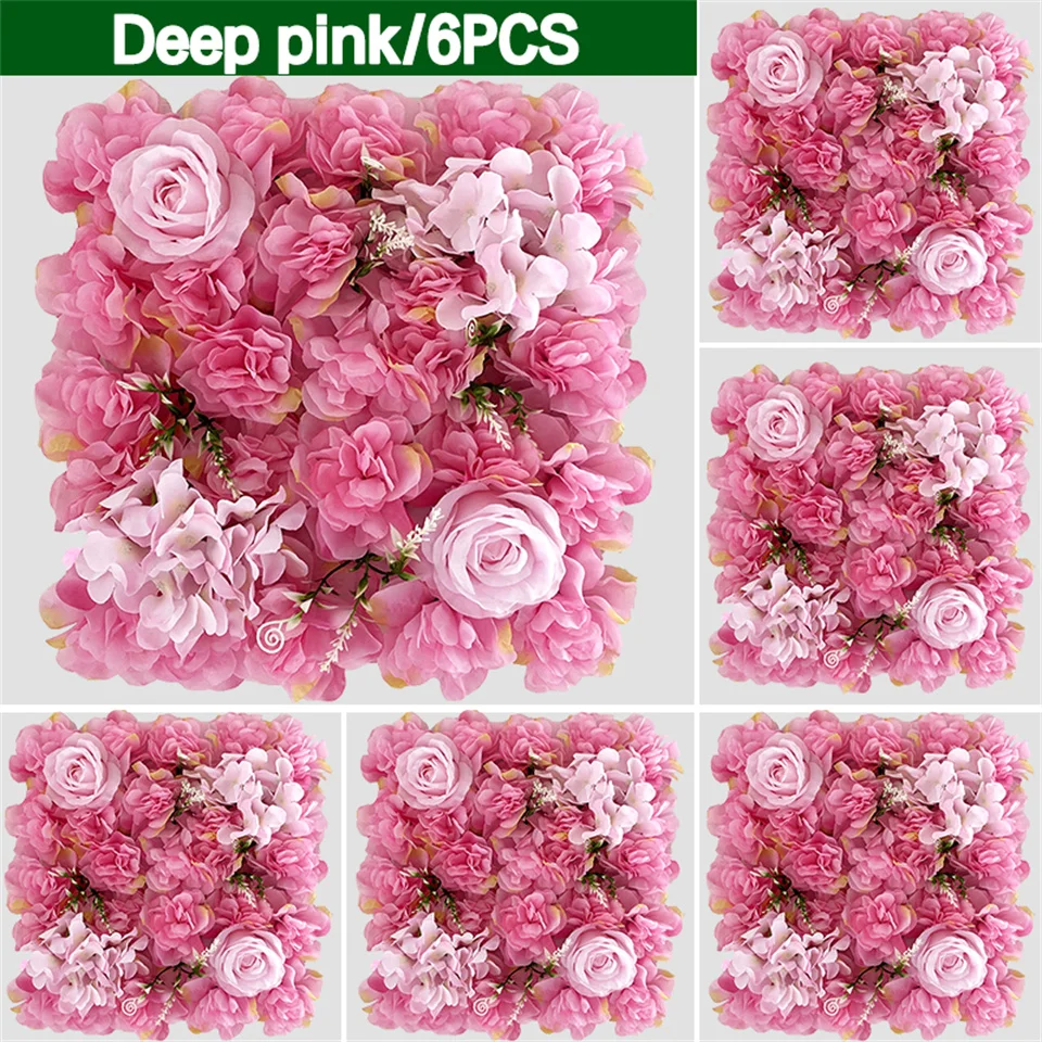 Flower Backdrop, Faux Roses para Wall Party,