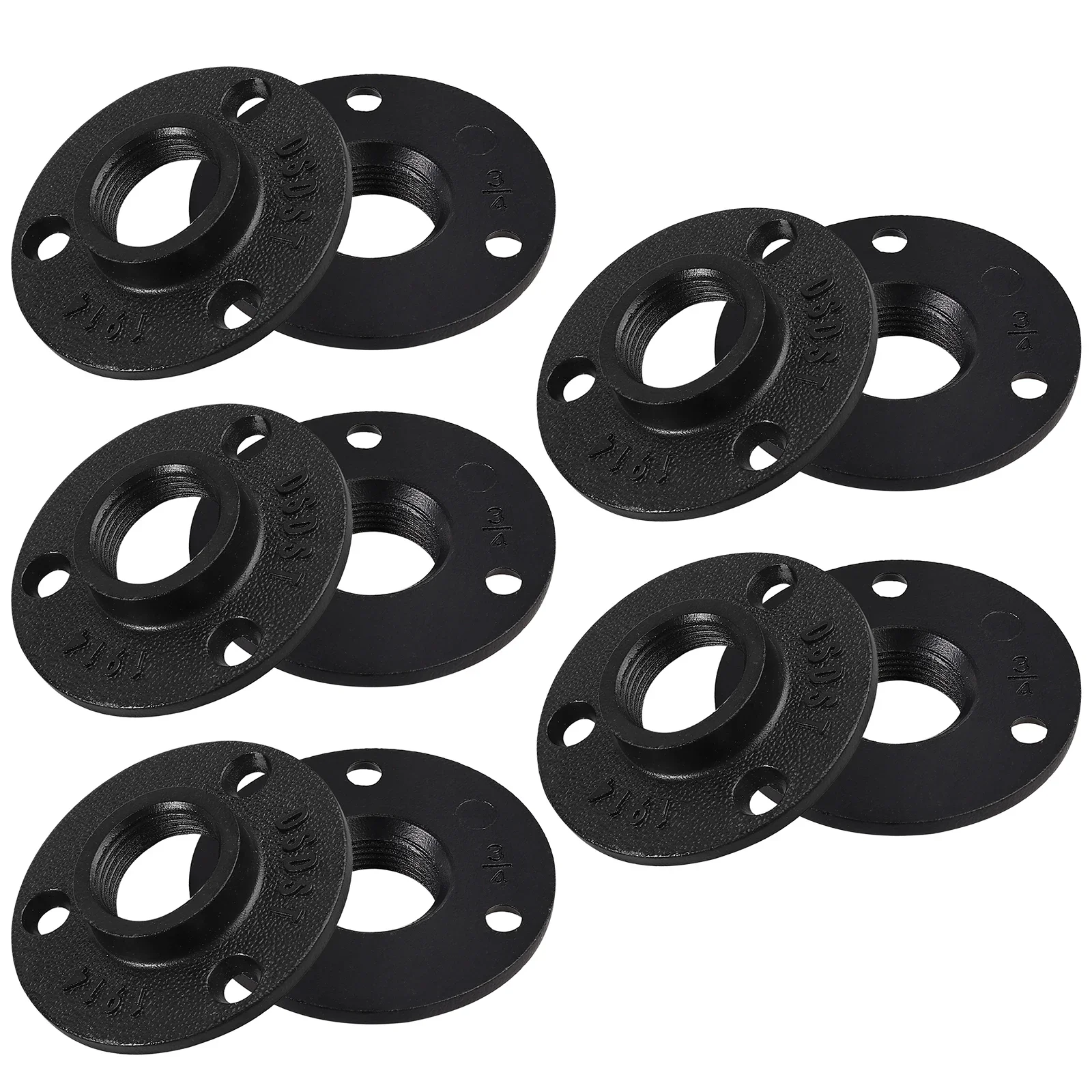 Flange de parede Montagem industrial para prateleiras