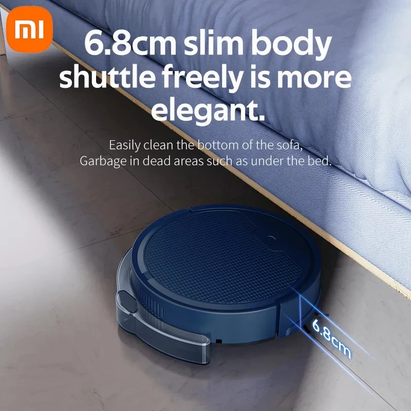 

New Xiaomi Automatic Sweeping Robot Vacuum Cleaner APP Control Water Tank Sweep And Wet Mopping Vacuum Clean Intelligent Robot
