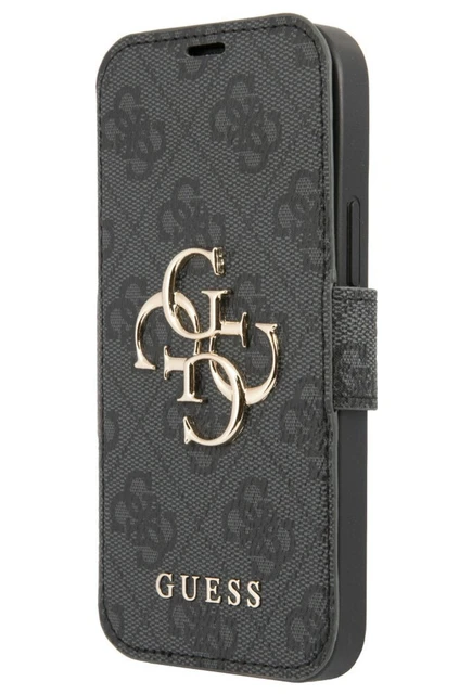 Shop CG Mobile Guess PU Leather Case with 4G Metal Logo