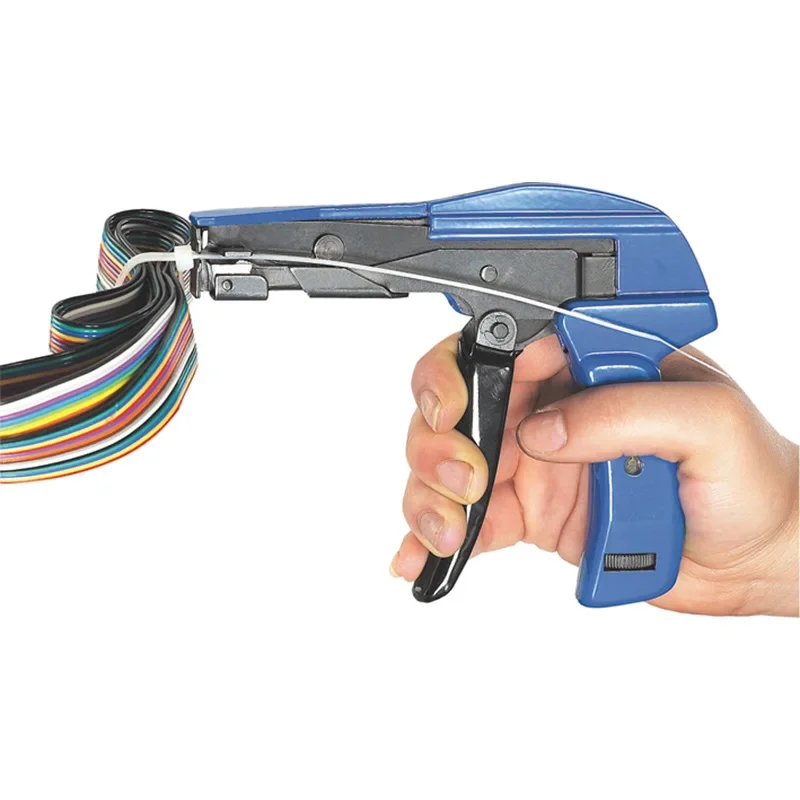 Cable Tie Toolautomatic Tensioning Cut Off For Nylon Fasteningcable And Flat Head Zip Tie With Steel Handle Strapping Tensioner 6