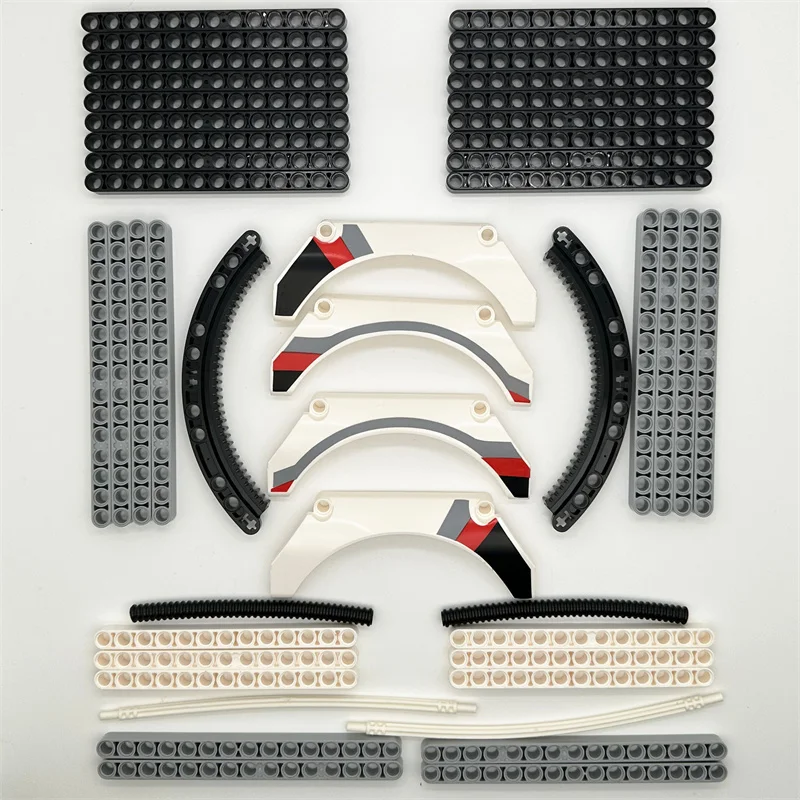 Moc Technical Parts 42545 41239Bricks Pin Liftarm Studless Beam Axle Connector Panel Car Toy Compatibile Building Blocks Toys