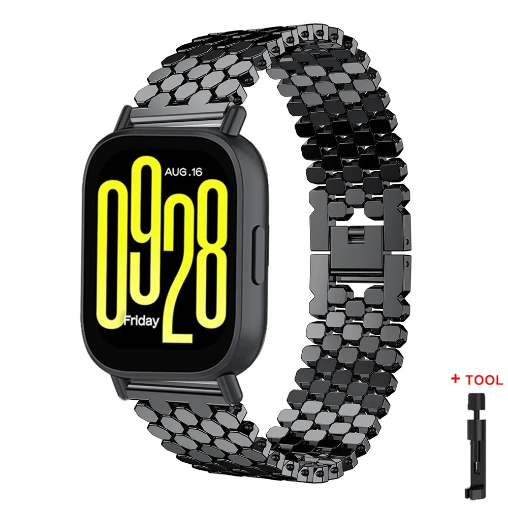 22mm Metal Alloy Wristband Bracelet Replacement Band Accessories