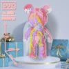 Oversized Violents Bear Building Blocks Assembled Toys DIY Adult Educational Children's Toys Birthday Gift Model Dolls Toys 3