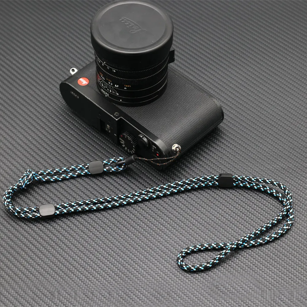 A7 III A6000 후지 X100V 캐논 니콘 라이카 디지털 카메라용 범용 조절식 파라코드 카메라 손목 스트랩 핸드 그립 랜야드 코드