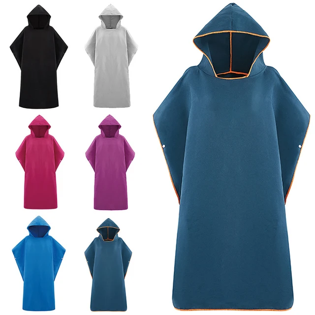 Quick Dry Beach Towel Surf Poncho: The Perfect Bathrobe for Water Enthusiasts