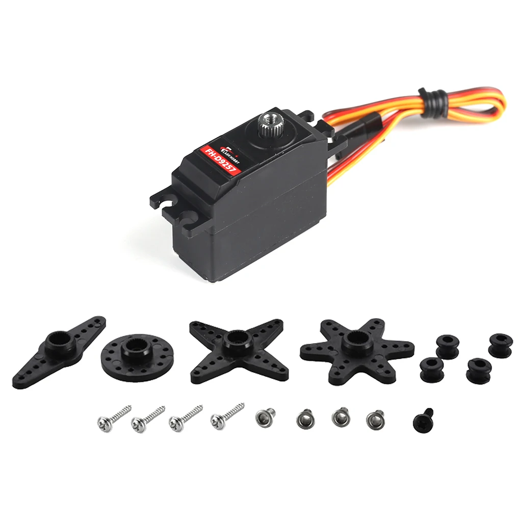 

4 шт./лот Flash Hobby FH-9257 25g пластиковая Шестерня 3,8/4,2 кг-см RC сервопривод для радиоуправляемого самолета