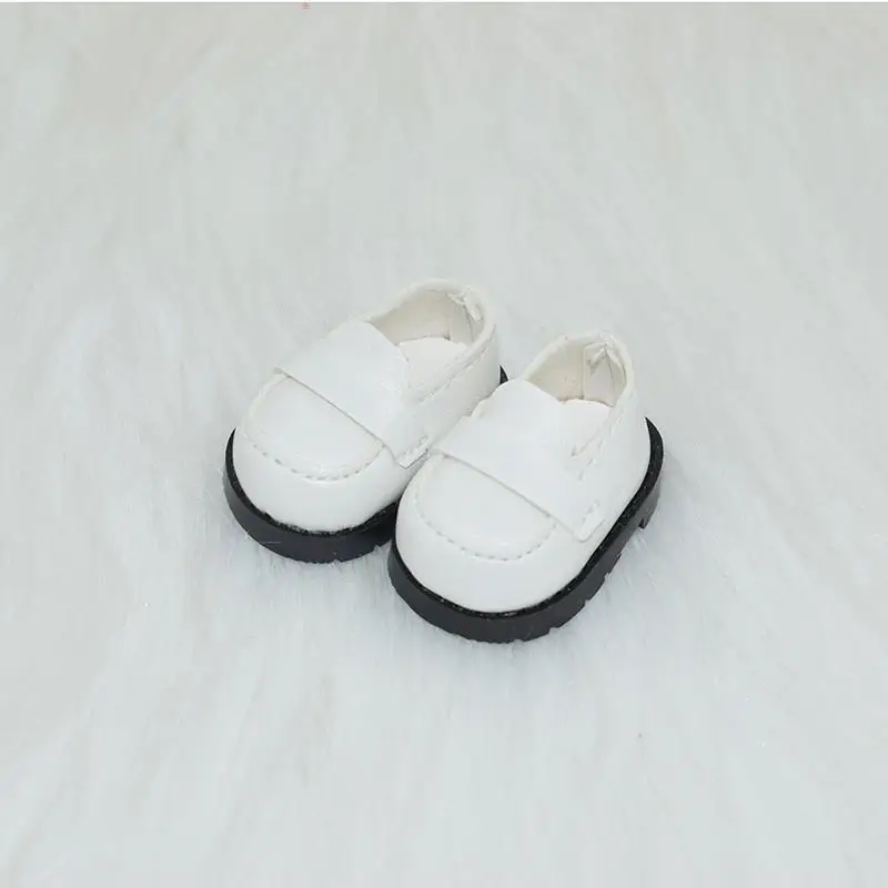 thumbnail image 1 of Zapatos para Labubu (3,8x2,3 cm), Macaron Labubu de 17cm y EXO de 10cm, zapatos para dedos de muñeca de algodón, zapatos de cuero para muñecas, 1 of 5