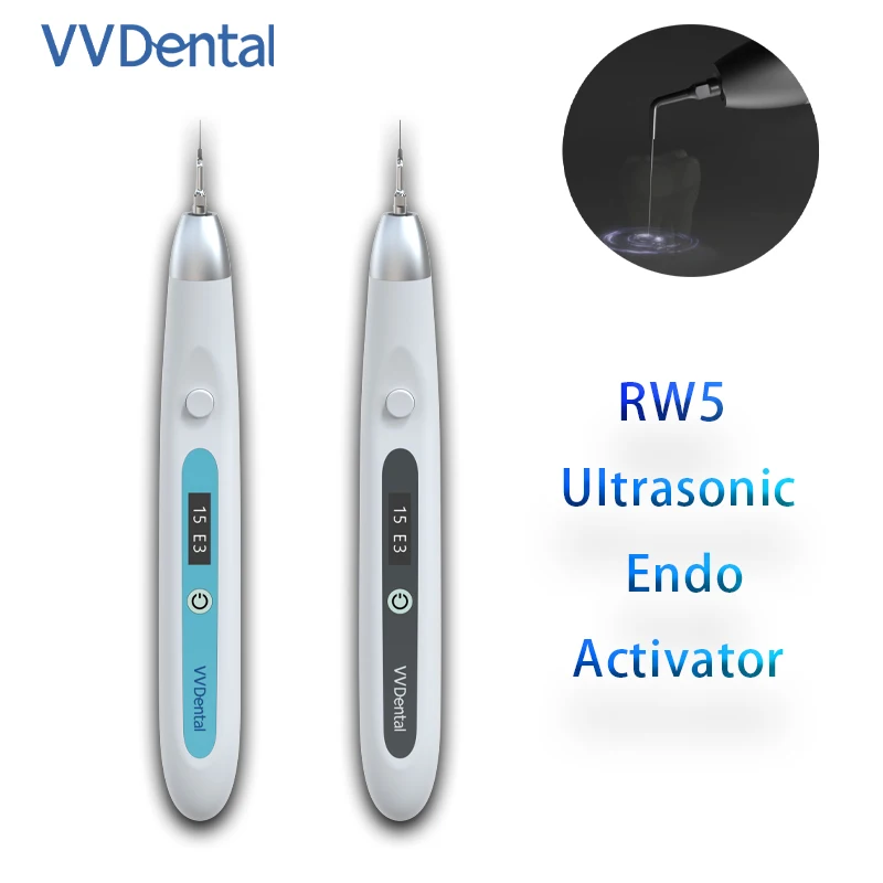 

Dental Sonic Endo Irrigator RW-5 with LED Light for Root Cleaning Endodontics Instruments Irrigation Activator Dentistry Tool