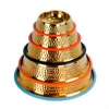 Large Capacity Gold Plated Stainless Steel Pet Bowl Dog Household Rice Bowl Cat And Dog Drinking Basin 4