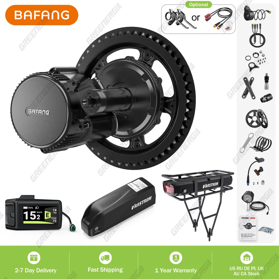 Bafang BBS02B 36V 500W Mid Drive Motor Bike Electric Bicycle