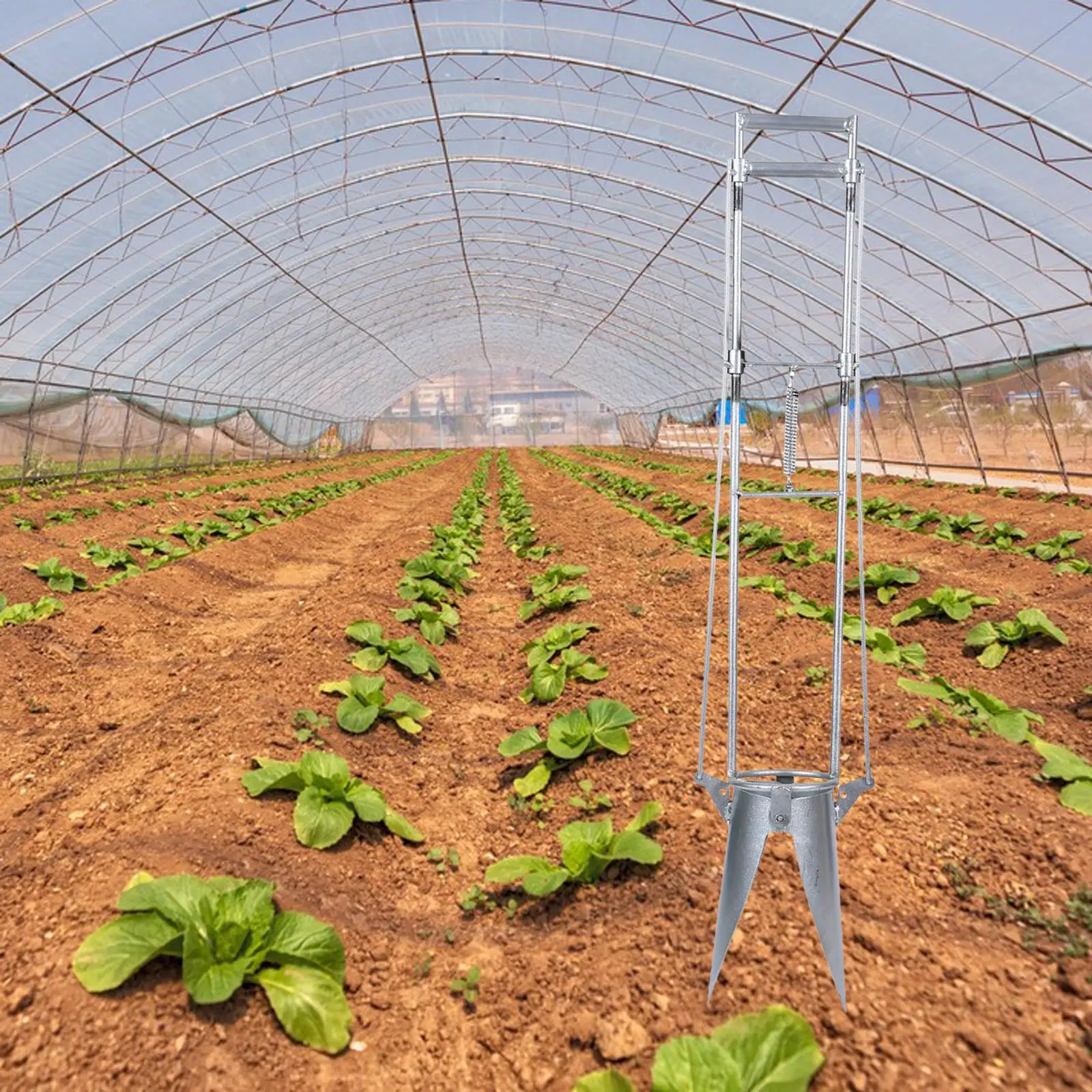 Garden-Seedling-Transplanter-Long-Handle-Ergonomic-Semi-Automatic-Planter-Plant-Transplanting-Seedling-Spreader-for-Greenhouse.jpg Kerti Palánta Transzplanter Hosszú Fogantyú Ergonómikus Félig Automatikus Ültetvényes Növény Átültetése Pehat Sprecker Üvegházhoz - Image 6