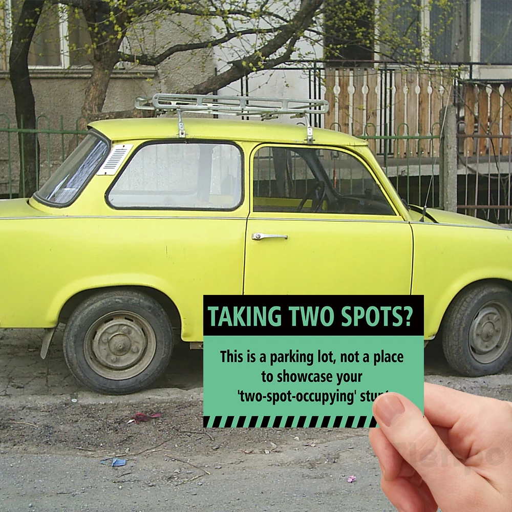 50pcs,Parking Violation Cards, Funny Parking Violation Cards 3.5 x 2 inch Parking Cards, Funny Cards