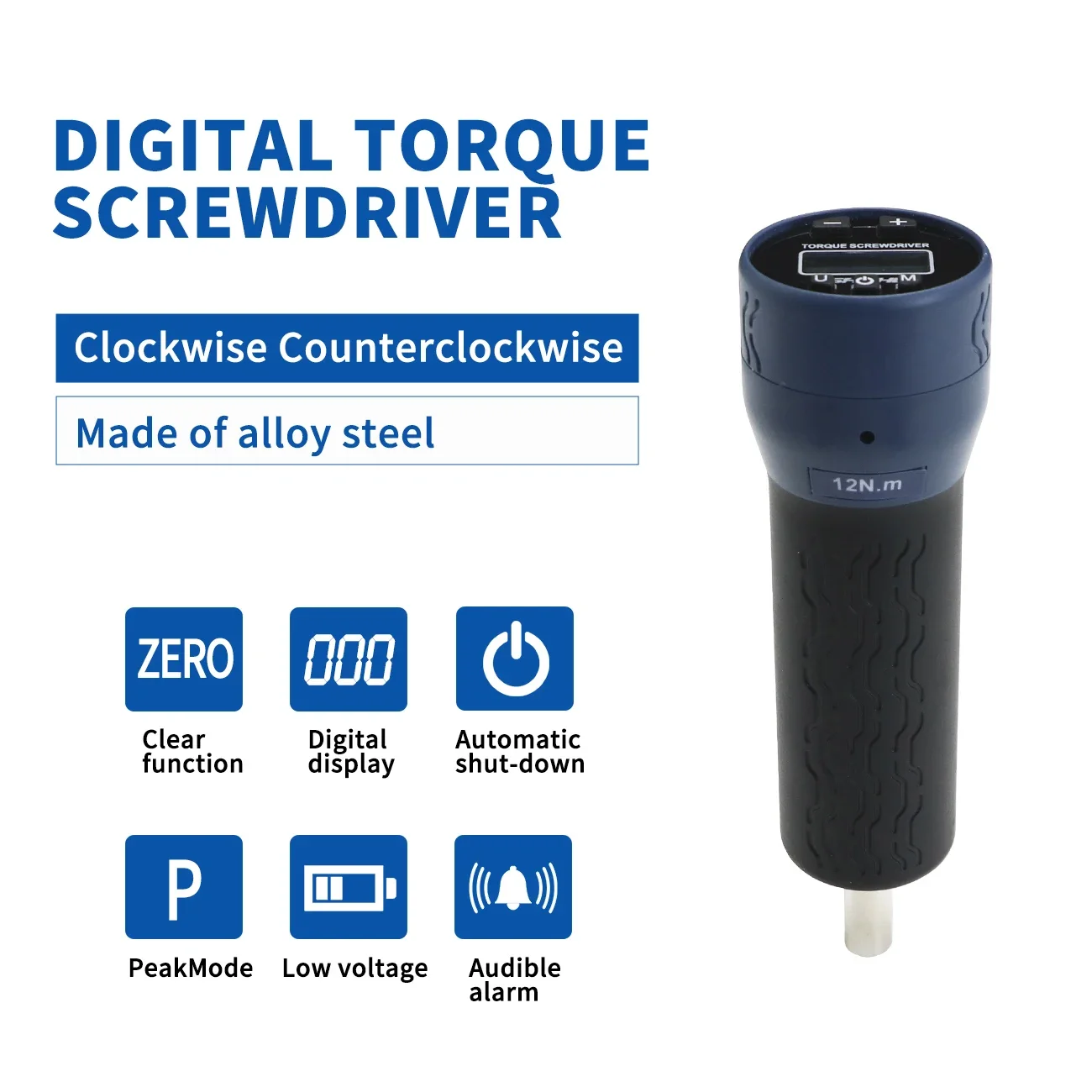 Shahe digitaler Schrauben dreher mit 10Bit Drehmoments ch rauben dreher 0,12-12n. m für Wartung, Werkzeuge, Fahrrad reparatur und Zielfernrohr montage – Detail 10