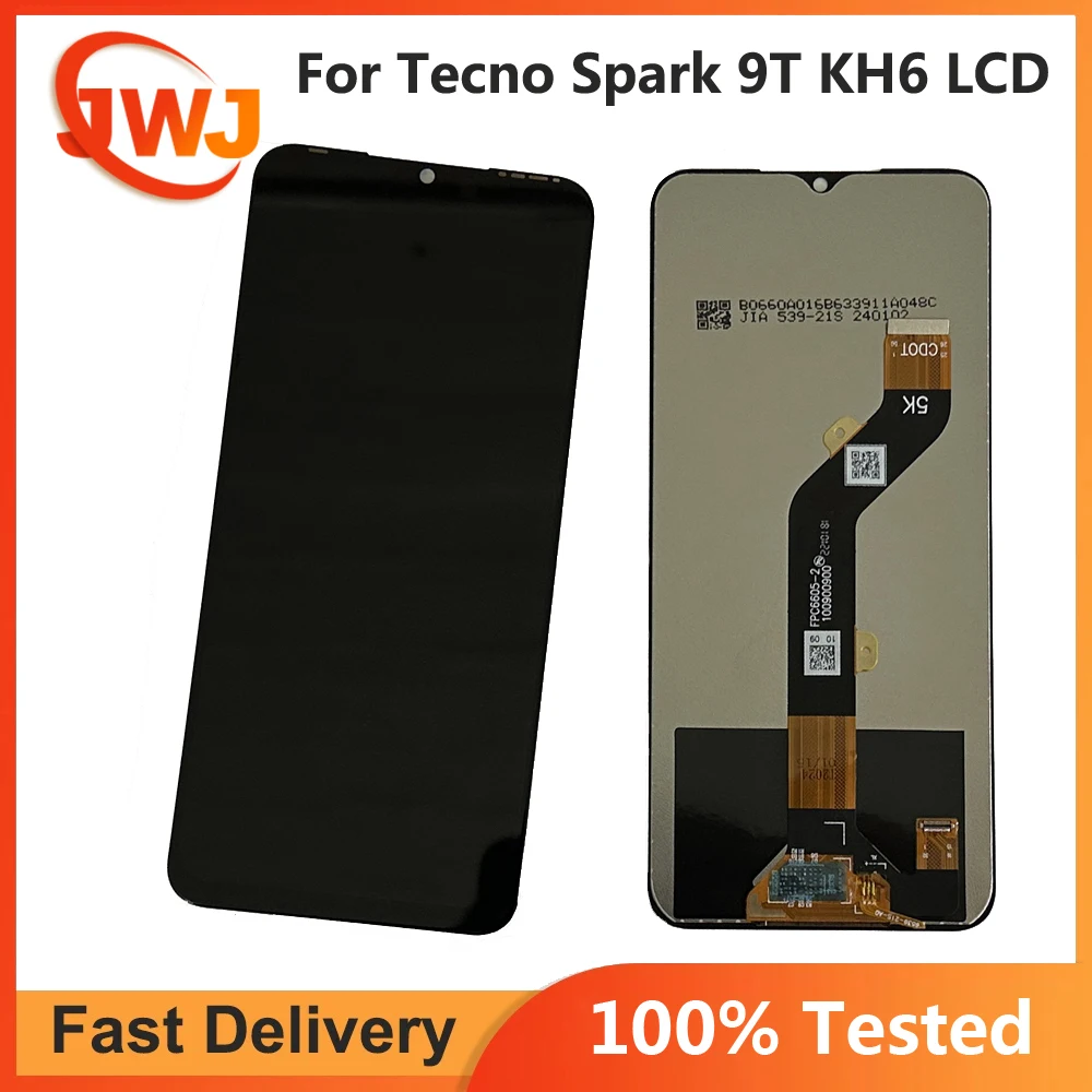

For Tecno Spark 9T KH6 LCD Display Touch Screen Digitizer Assembly Repair Parts Tecno Spark 9T KH6 LCD Replacement