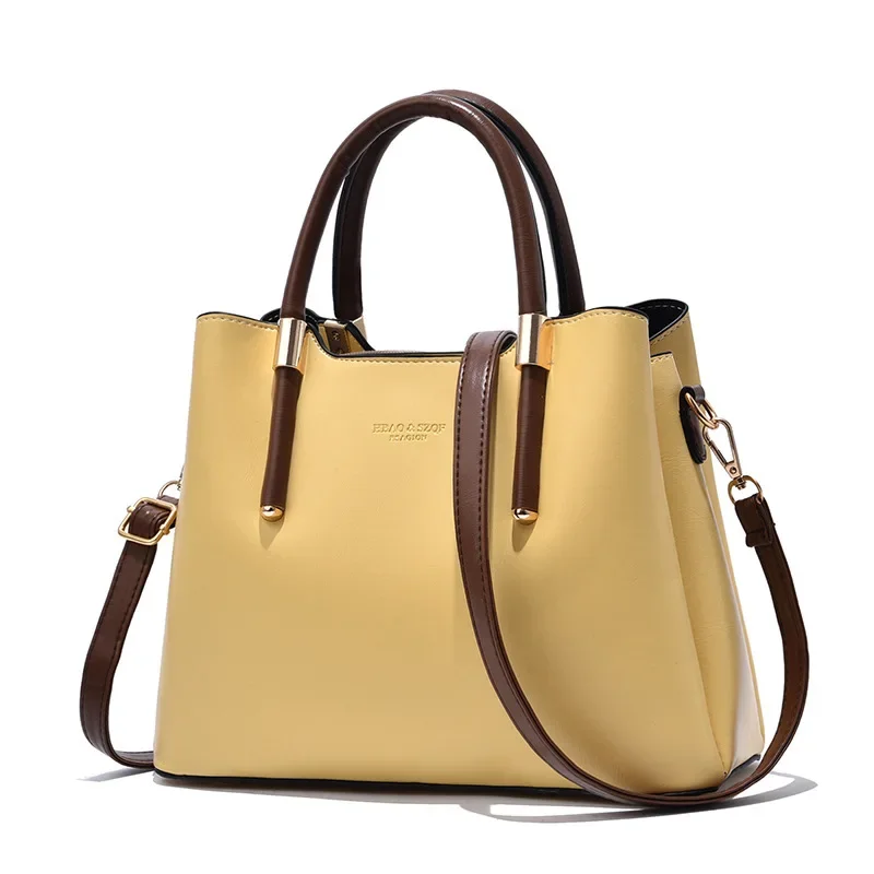 

Fashion Women's Handbag Ladies Top Handle Satchel Shoulder Bags Pu Leather Crossbody Bag Large Capacity Female Travel Totes