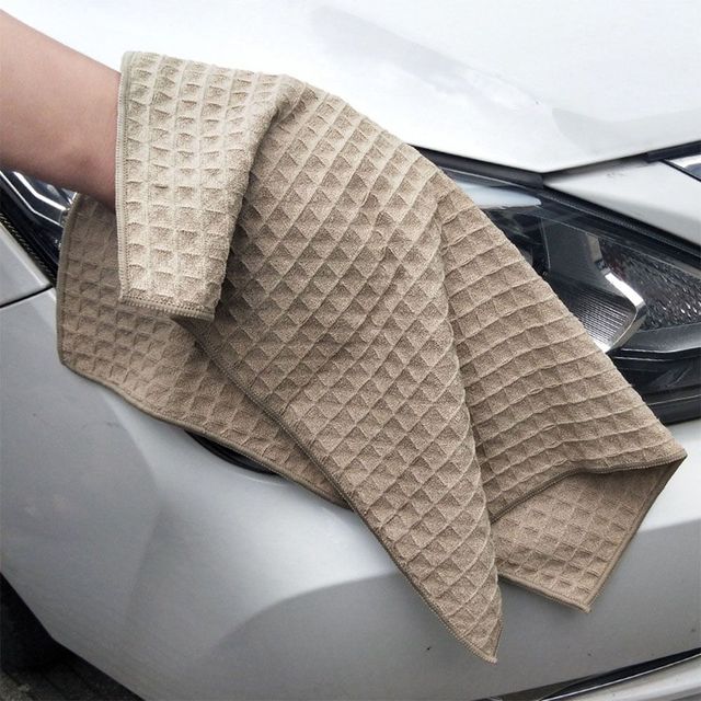 Soft Car Care Microfiber Polishing Detailing Towel Cloths Cleaning Wash Tool Towel Car Window Fog Light Cleaning Cloths