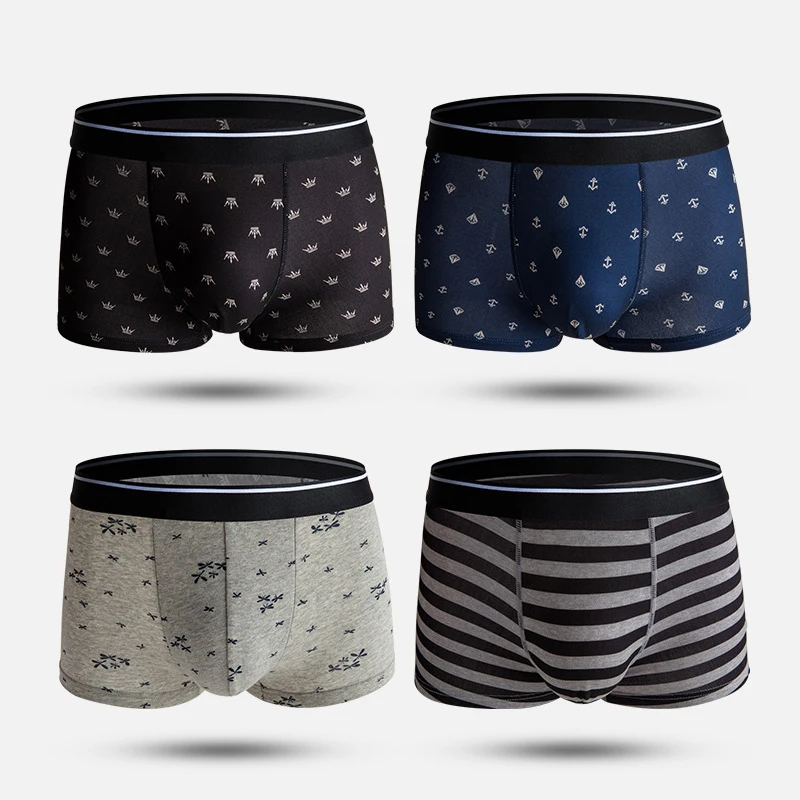 Calzoncillos Bóxer cómodos para hombre, ropa interior Sexy de talla grande, pantalones cortos, bragas, conjunto de L 6XL| - AliExpress