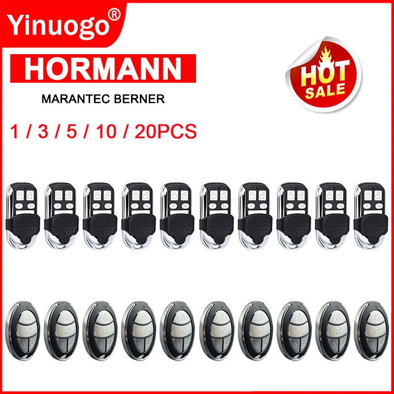 HORMANN HSM2 HSM4 HSE2 HSE4 HS2 HS4 MARANTEC Digitális 302 304 382 384 BERNER BHS140 BHS110 BHS121 868mhz Remíz Zárkózott vezérlő