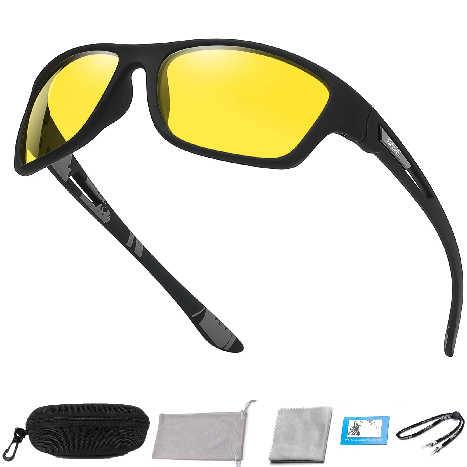 Polarized Fishing Sunglasses Men's Driving Shades Outdoor Eyeglasses Male Sport Sun Glasses Hiking UV400 Eyewear With Box polarized sunglasses fishing sunglasses