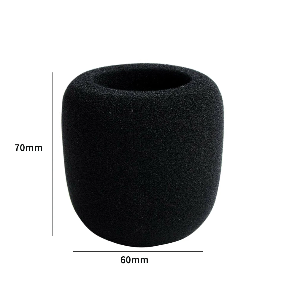 Microphone Windscreen Sponge Cover Headset Mic Foam Cover Protective Cap Colorful Microphone Windshield Foam 10PCS microphone cover microphone accessories microphone windscreen