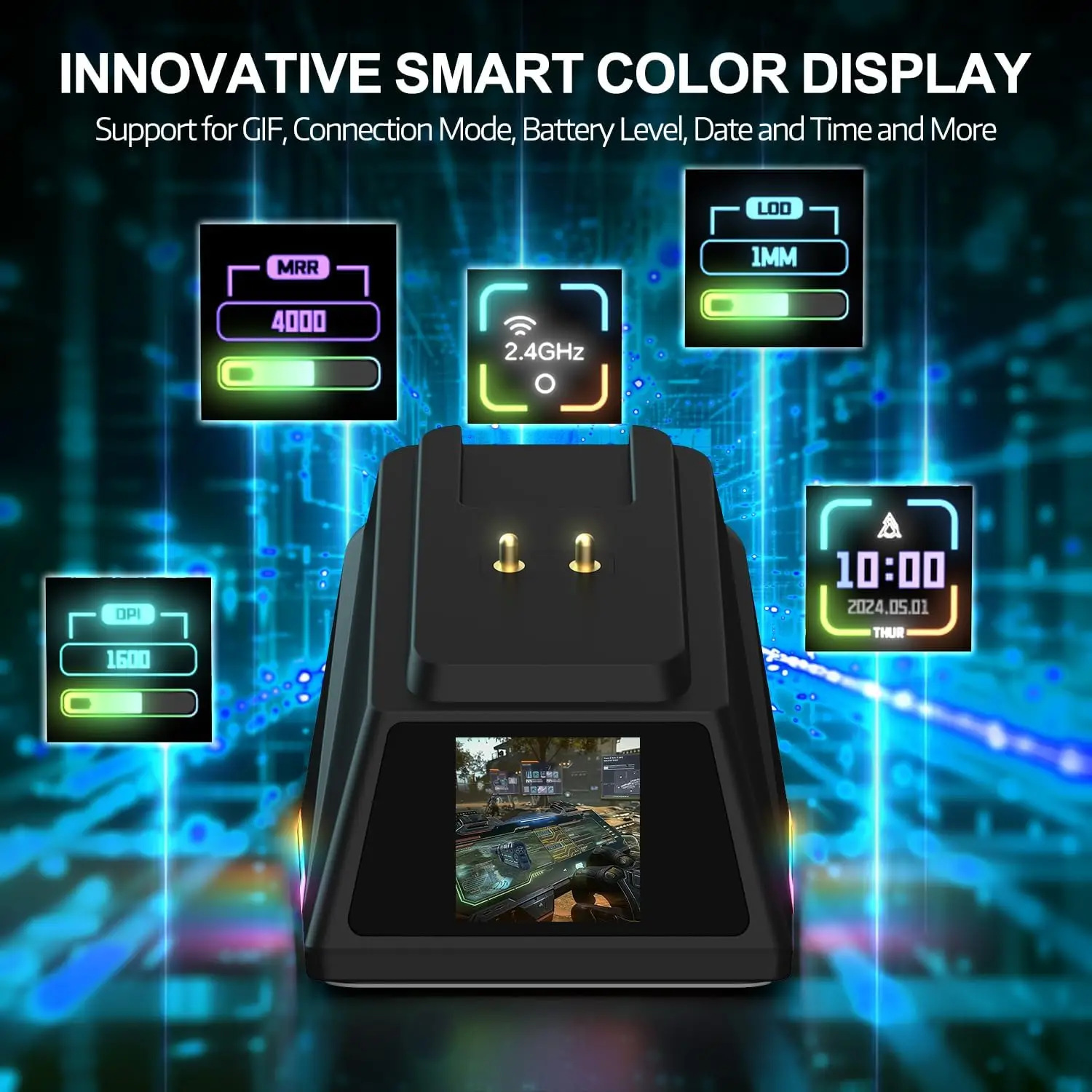 ATTACK SHARK * AJAZZ AJ159 APEX 56g 8K Wireless Gaming Mouse