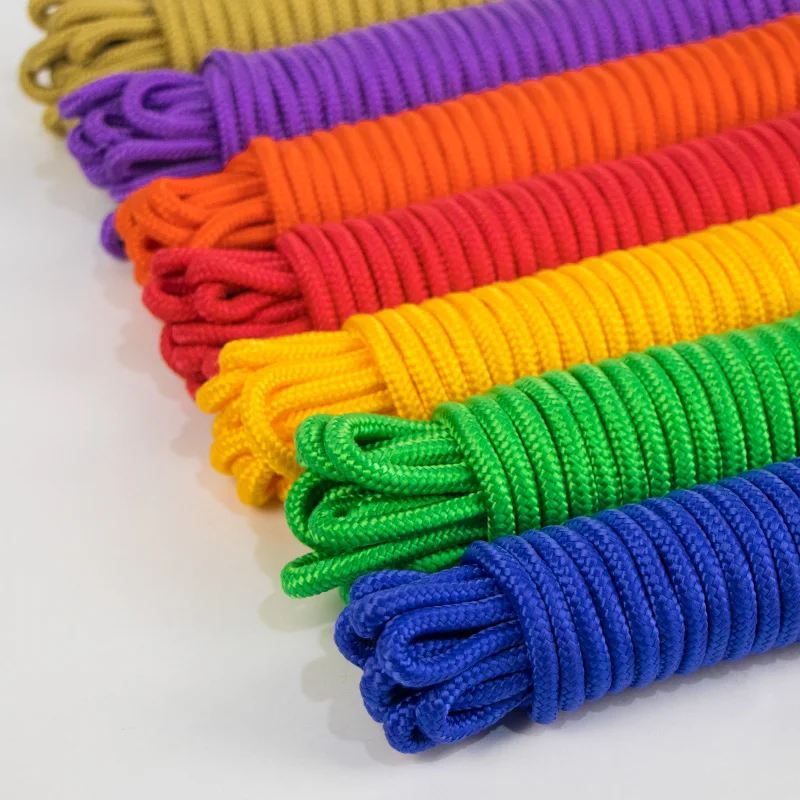 10Meters/Lot 2/34/5/6mm Solid Parachute Cord Lanyard Rope Mil Spec