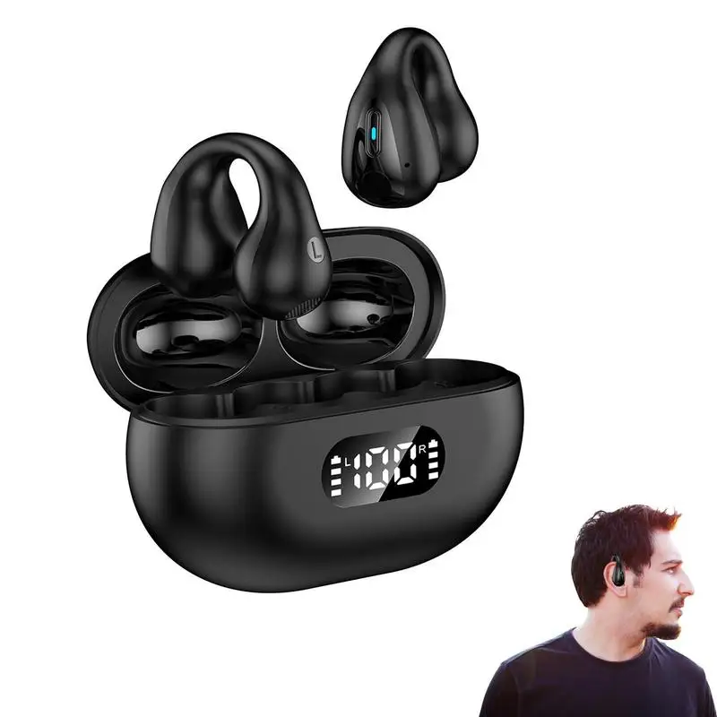 

Ambie Sound Earcuffs Ear Bone Conduction Earring Wireless Blue Tooth Earphones Sport Headphones Earbuds For Phones