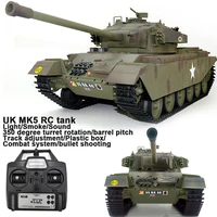 Remote Control Heavy UK/MK5 Centurion Main Battle Tank War Military Vehicle Simulation Smoke Shooting Effect Collection 1
