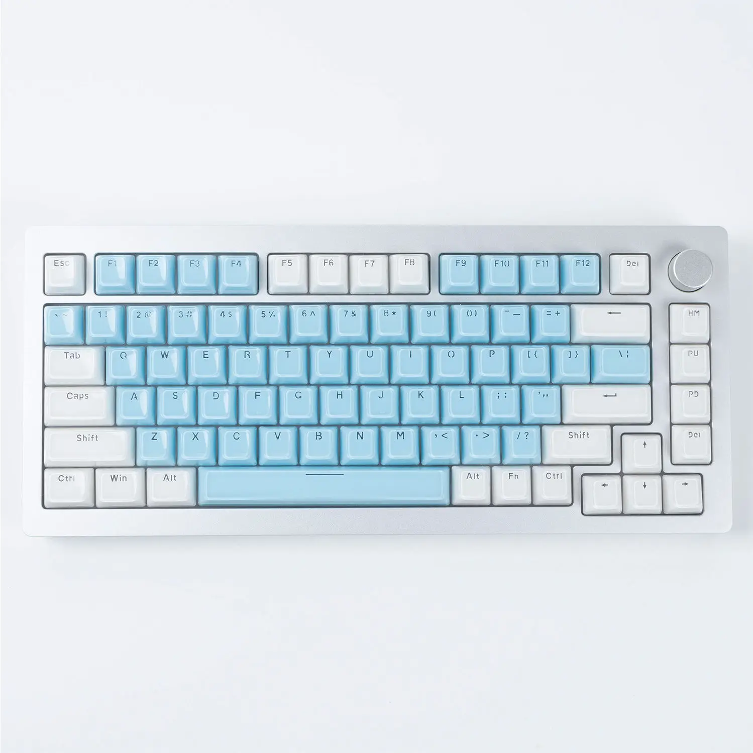Geléia Crystal Keycap para Teclado Mecânico Oem Altura Caráter Translúcido Redondo Rosa Azul Faça Você Mesmo Geléia Gelo Bonito 136 Chaves - Imagem 2