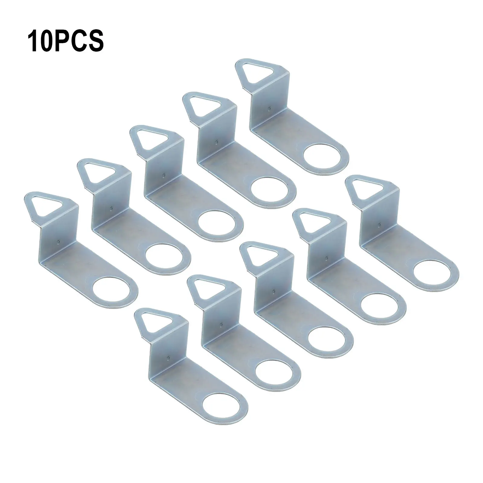 Wall Clock Movement Quartz Clock Movement Clock Accessory Kit 10Pcs Metal Clock Hooks Quartz Movement Mechanism Holder Hanger DIY Accessories Wall Clock Hooks Hanging Accessories Home Decor