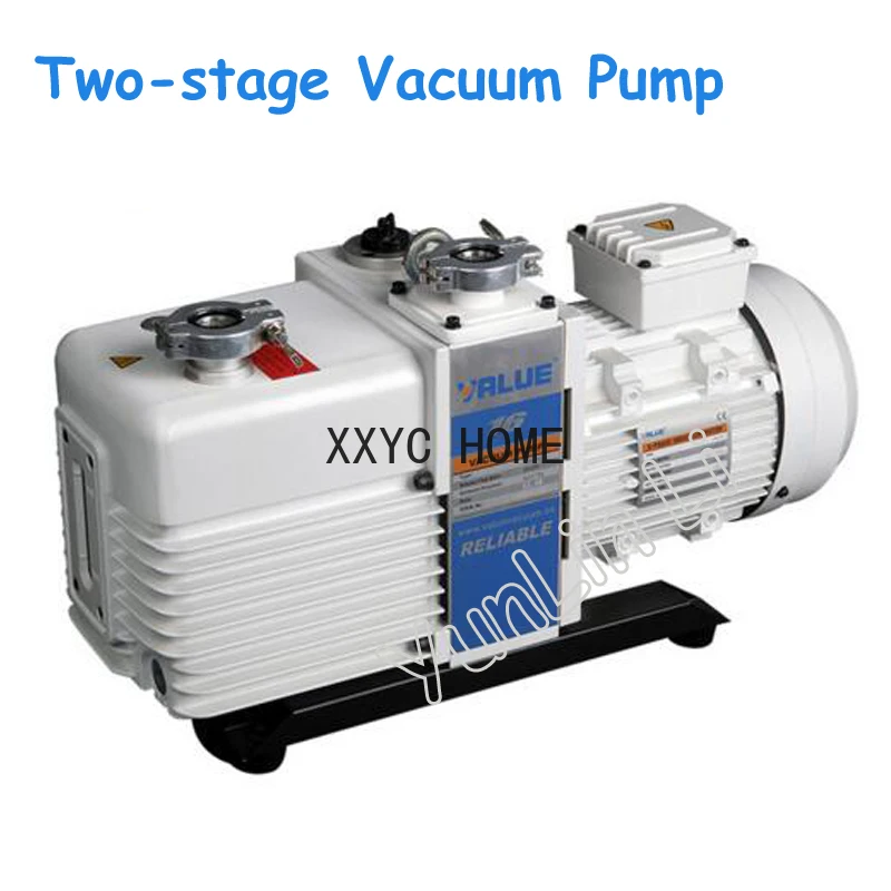 

Вакуумный встраиваемый масляный насос 220 В, Электрический двухступенчатый роторный лопастной масля-16