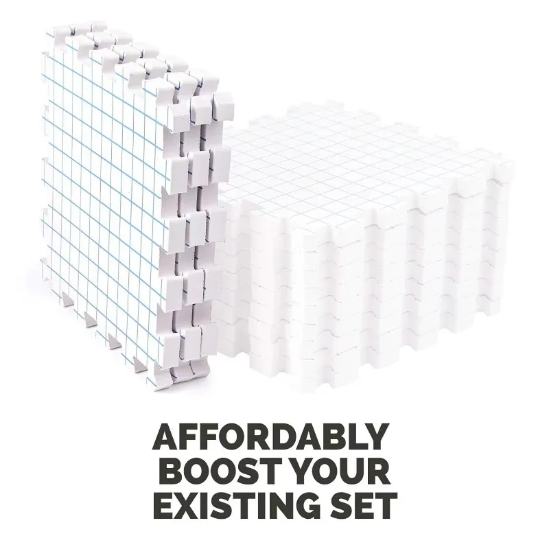 300*300*17mm Blocking Mats 9-Pack for Knitting Extra Thick Blocking Boards with Grids with T-pins for Needlework or Crochet Pack