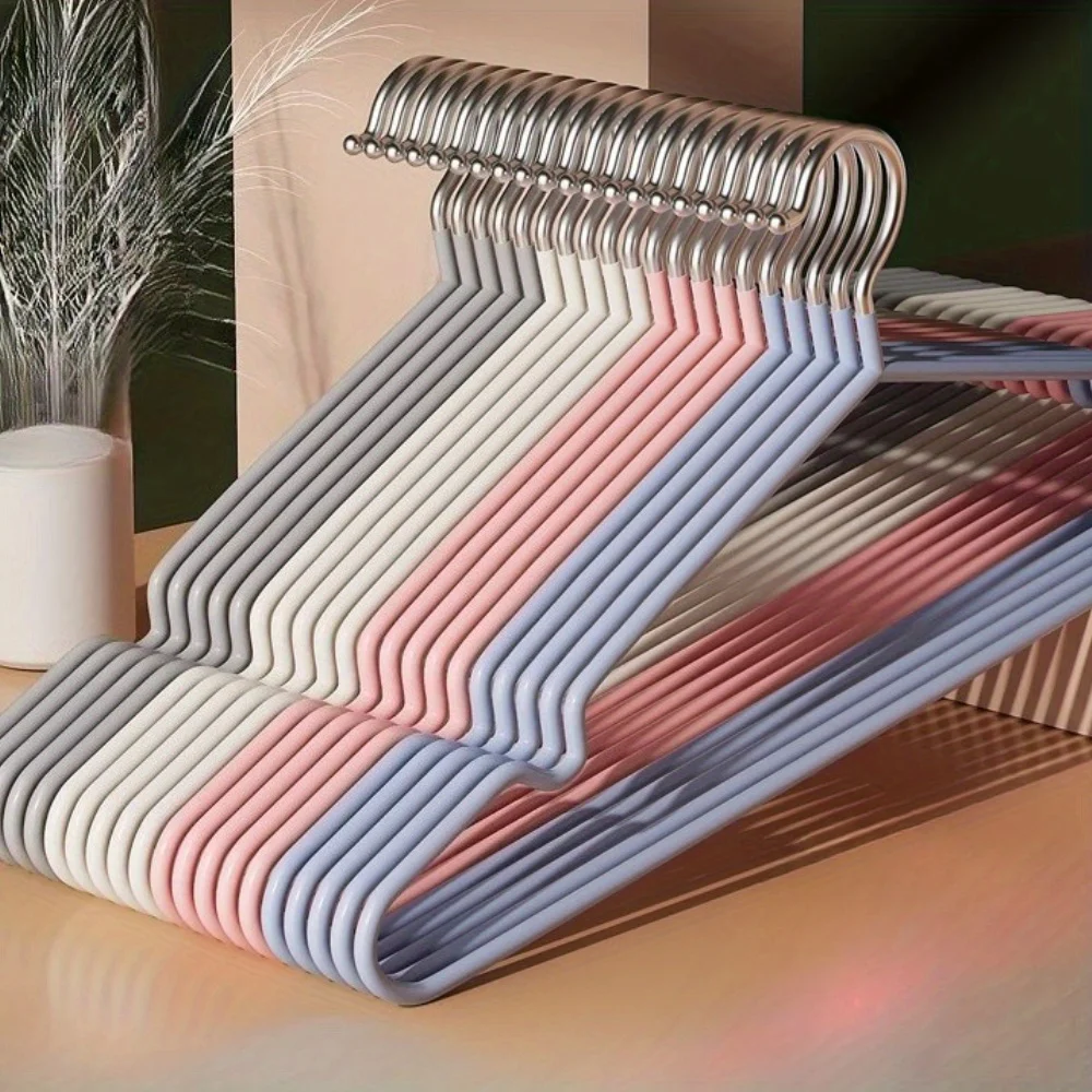 Anti-Slip Metal Clothes Hangers (20 Pack) 5